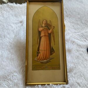 Vintage Fra Angelico Angel Print, Laudate Dominik
B . Angelico da Fiesole  pinx